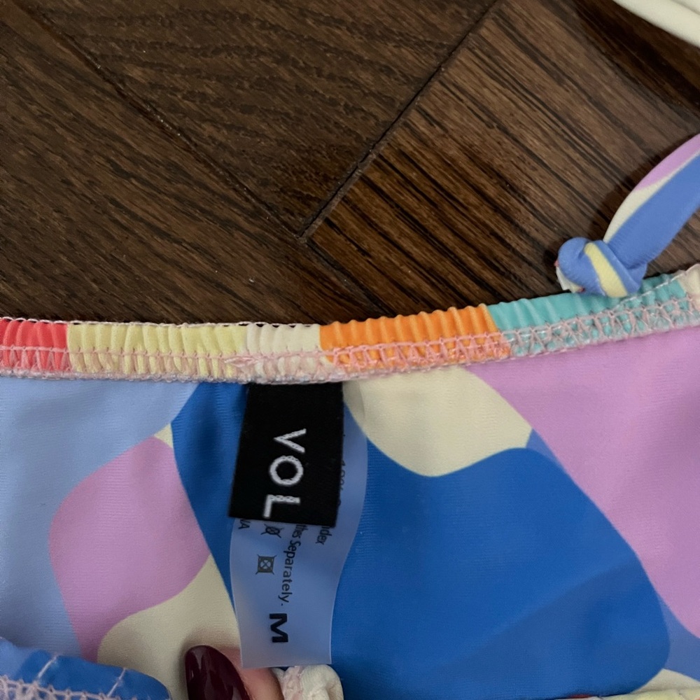 Multi Colored Triangle Bikini Set - image 6